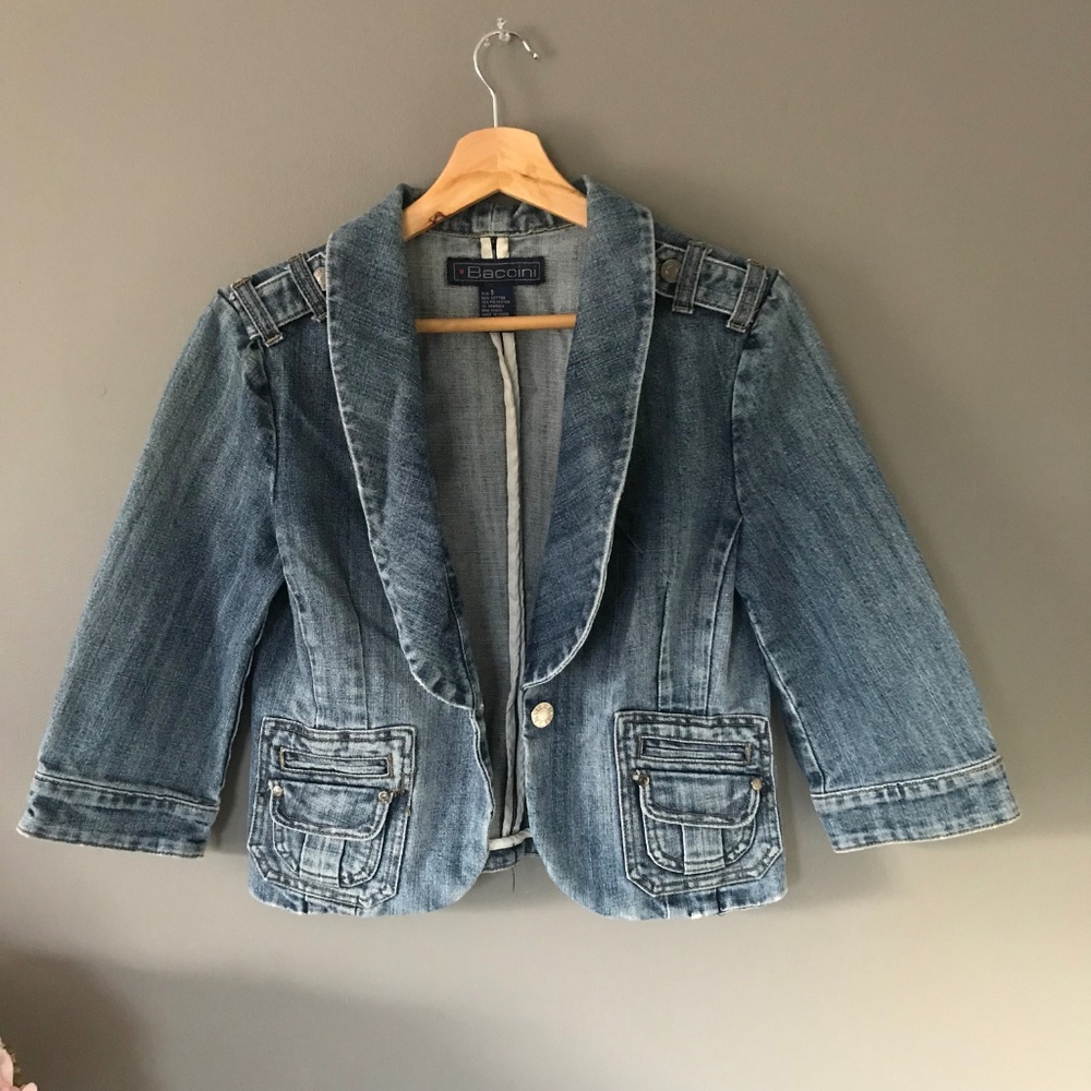 💐Baccini | Jean Jacket